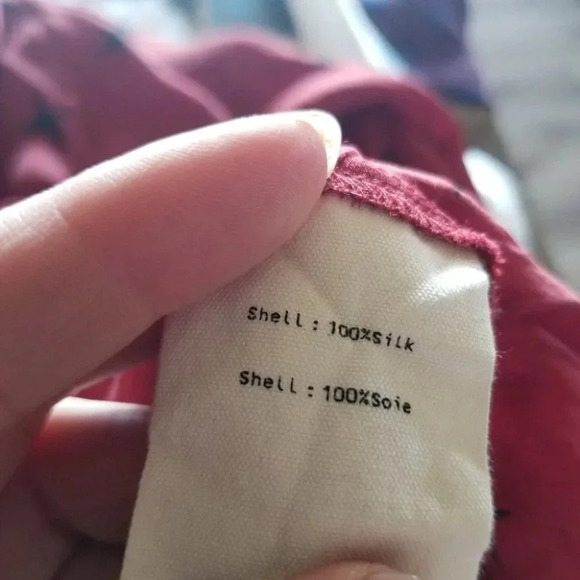 L'AGENCE Mariposa Star-Print  Silk Crossover Blouse S - Picture 7 of 15